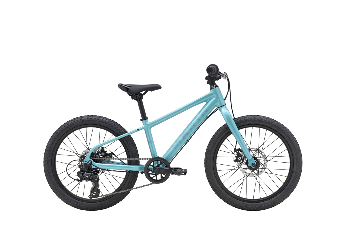 Marin Bayview Trail 20 Teal Silver side view