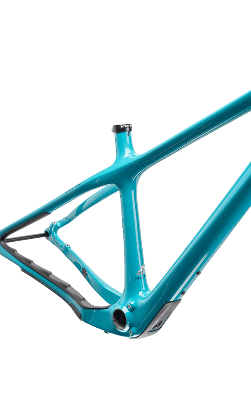 Yeti ARC TURQ Series frame side view